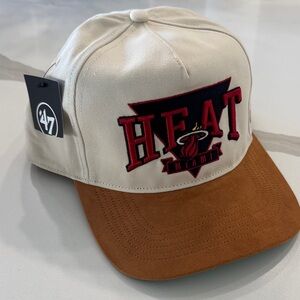 47 Off-White Snapback Hat with Branded Tag